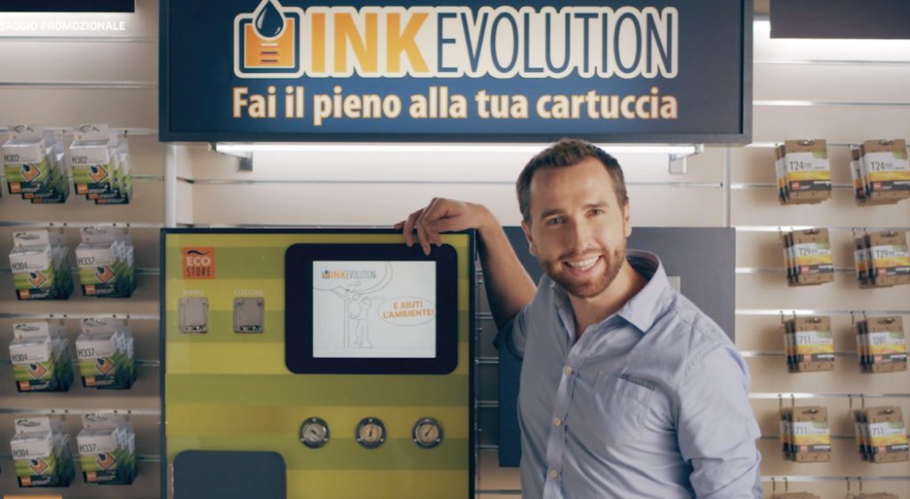 Ink Specialist ricarica Ink Evolution nei negozi Eco Store